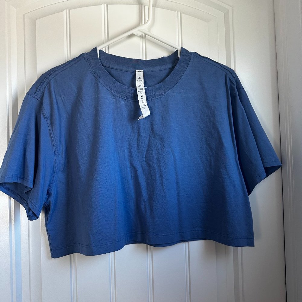 New Lululemon Cotton Crop Top